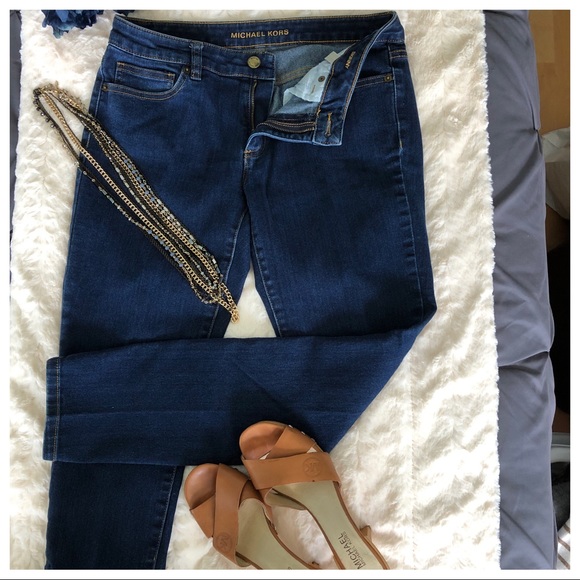 Michael Kors Denim - Michael Kors Signature Logo Skinny Jeans size 6